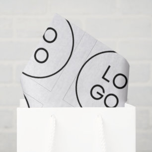 Professionelles individuelles Logo Firmen Geschenk Seidenpapier