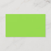 Professionelles Limettengrün-Logo QR-Code Modern Visitenkarte (Rückseite)