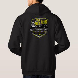 Professionelles LKW-Transportunternehmen Hoodie