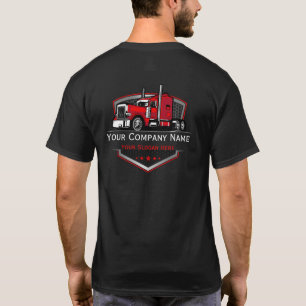 Professionelles LKW-Transportunternehmen T-Shirt