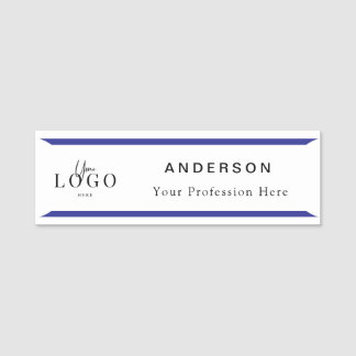 Professionelles Logo Namensschild