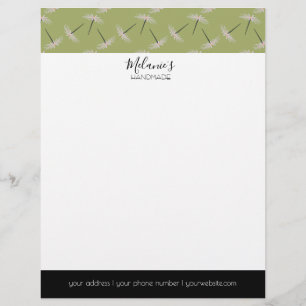 Professionelles Logo - Pixie Blumenmuster Briefbogen