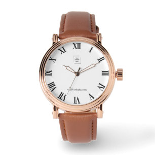 Professionelles Logo und moderne Unternehmenswebsi Armbanduhr