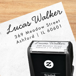Professionelles Minimal-Rücksendeadress-Stempel Permastempel