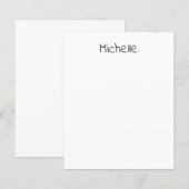 Professionelles modernes minimalistisches eigenes  (Vorne/Hinten)