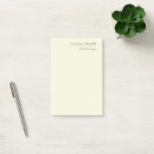 Professionelles modernes minimalistisches einfache post-it klebezettel (Büro)