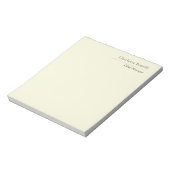 Professionelles modernes minimalistisches Plain Be Notizblock (Rotiert)