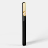 Professionelles Monogramm für Herren iPhone Hülle (Rechte Seite)