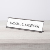 Professionelles Personalisiertes Namensschild (Vorderseite )