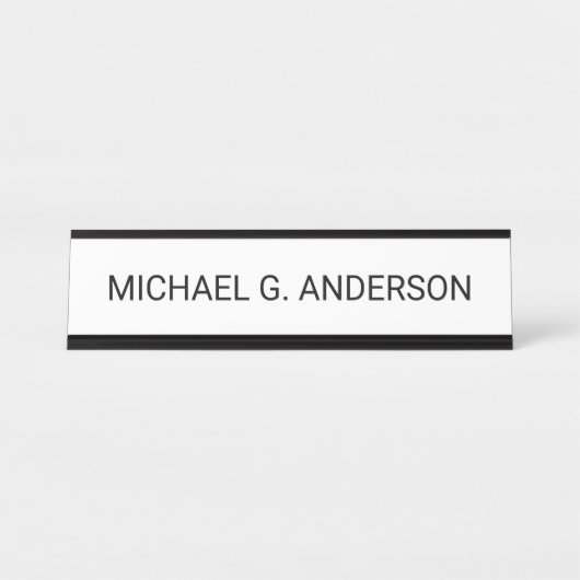 Professionelles Personalisiertes Namensschild (Vorderseite )
