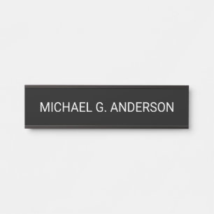 Professionelles Personalisiertes Namensschild