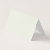 Professionelles, schlichtes, minimalistisches Meer Visitenkarten (Rückseite)