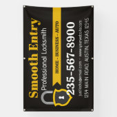 Professionelles Schlossergeschäft Banner (Vertikal)