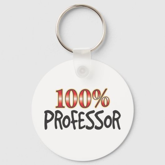 Professor 100 Prozent Schlüsselanhänger (Vorderseite)