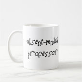 Professor, abwesend kaffeetasse (Links)