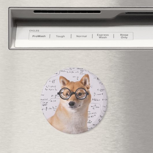 Professor Barkley 2¼ Inch Round Magnet (In Situ (Geschirrspüler))