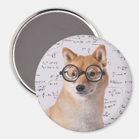 Professor Barkley 2¼ Inch Round Magnet (Vorderseite/Rückseite)