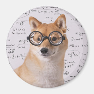 Professor Barkley 2 ¼ Zoll-runder Magnet