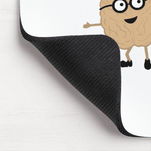 Professor Brain Mousepad (Ecke)