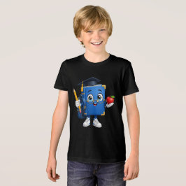 Professor Buch | Süßes Maskottchen-Design für den Tri-Blend Shirt