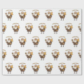 Professor Bumble Gift Wrap Geschenkpapier (Flach)