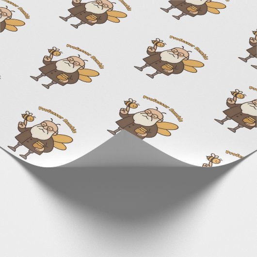 Professor Bumble Gift Wrap Geschenkpapier (Ecke)
