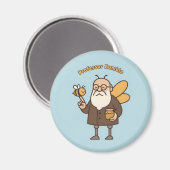 Professor Bumble Kühlschrankmagnet (Vorderseite/Rückseite)
