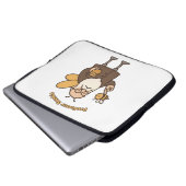 Professor Bumble Laptop-Hülle Laptopschutzhülle (Vorne Knopf)