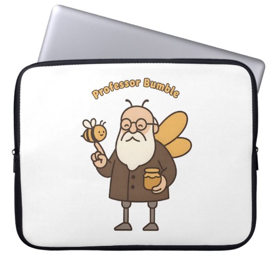 Professor Bumble Laptop-Hülle Laptopschutzhülle (Vorderseite)