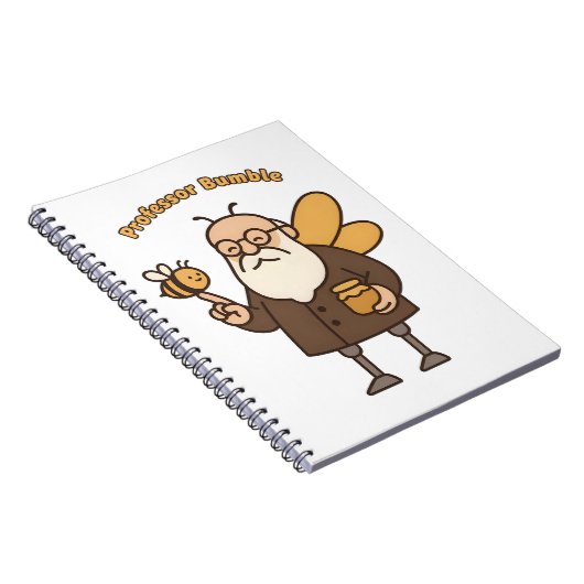 Professor Bumble Notebook Notizblock (Rechte Seite)