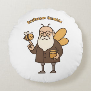 Professor Bumble Rundkissen Rundes Kissen