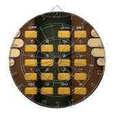 Professor Calculator Dartscheibe (vorne)