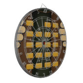 Professor Calculator Dartscheibe (Vorderseite Links)