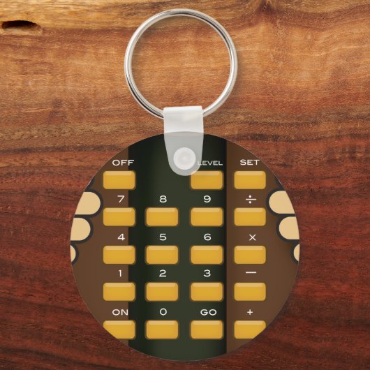 Professor Calculator Schlüsselanhänger (Vorderseite)