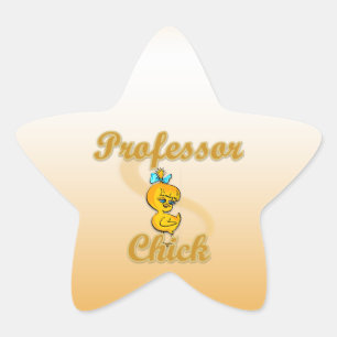 Professor Chick Stern-Aufkleber
