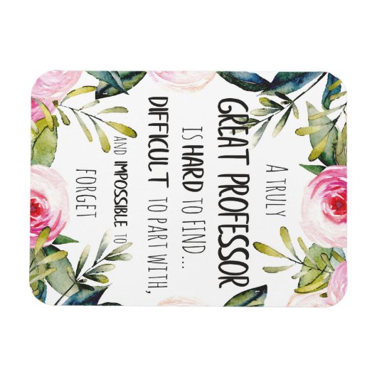 Professor danke Ihnen Geschenkgutachten Office Dec Magnet (Horizontal)