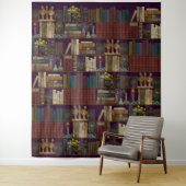 Professor Darksage's Library ~ Wizard Room Wandteppich (Beispiel)