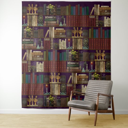Professor Darksage's Library ~ Wizard Room Wandteppich (Beispiel)