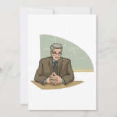 Professor Einladung (Vorderseite)