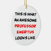 Professor emeritus, phantastisch keramik ornament (Rechts)