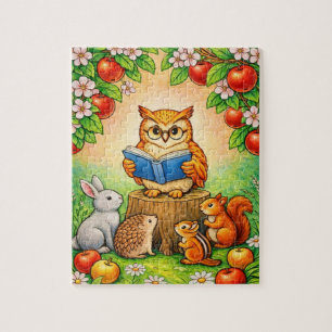 Professor Eule’s Storytime-Obstgarten-Puzzle Puzzle