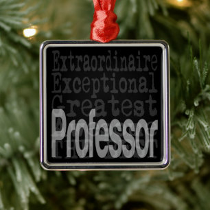 Professor Extraordinaire Ornament Aus Metall