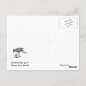 Professor Felis Catus Postkarte (Rückseite)