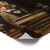 Professor Fox Poster (Ecke)