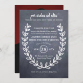 Professor für Altersversorgung Dozent Dozent Dozen Einladung (Vorne/Hinten)