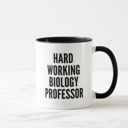 Professor für Arbeitsbiologie Tasse (Rechts)