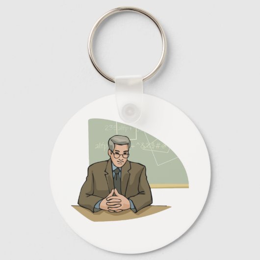 Professor für Schlüsselanhänger der Klasse (Vorderseite)