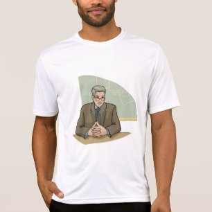 Professor Gelehrter Mann Erzieher Lehrer T-Shirt