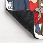 Professor Hobo "ungewöhnliche Verdächtige" Mousepad (Ecke)