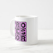 Professor, Lehrer für Uni Kaffeetasse (Vorderseite Links)